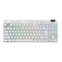 Клавiатура Logitech G PRO X TKL Lightspeed White Tactile (920-012148)