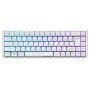Клавиатура беспроводная 2E Gaming KG360UWT RGB Ukr (2E-KG360UWT) White USB