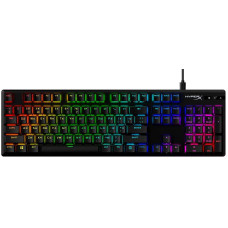 Клавіатура HyperX Alloy Origins Aqua RGB PBT ENG/RU Black (639N5AA) USB