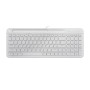 Клавiатура Maxxter KB-01W-UA White