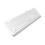 Клавиатура A4Tech FK10 Ukr White USB