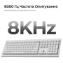 Клавіатура бездротова Keychron V6 Ultra Keychron Red Switch White RGB (V6U-F1-UA)