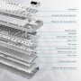 Клавіатура бездротова Ajazz AK870 Plus Murad Switch White (AK870-MU-BWD)