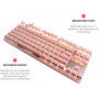 Клавиатура беспроводная Motospeed GK82 Outemu Red (mtgk82pmr) Pink USB