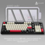 Клавіатура бездротова Ajazz AF98 Plus Black Shark Red (AF98-PLUS-BSR)
