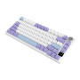 Клавіатура бездротова Ajazz AK820 Pro Flying Fish Switch Purple RGB With Screen (AK820PRO-FF-PWB)