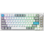 Клавіатура бездротова GamePro Asgard Yord Keychron Super Red Switch White (MK266WH)