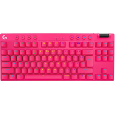 Клавiатура Logitech G PRO X TKL Lightspeed Magenta (920-012159)