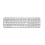 Клавiатура бездротова Logitech MX Keys S Pale Grey (920-011588)