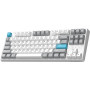 Клавіатура бездротова GamePro Asgard Ragnar Keychron Super Red Switch White (MK285WH)