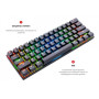 Клавиатура беспроводная Motospeed CK62 Outemu Blue Ukr (mtck62bmb) Black USB/Bluetooth