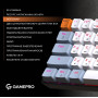 Клавіатура GamePro MK130R Red Swich Hot-Swap RGB Black