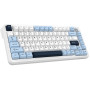 Клавіатура бездротова Ajazz AK820 Max Plus Day Dream Switch White (AK820MAX-DD-BWD)