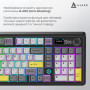 Клавіатура бездротова Ajazz AK980 Clear Sky Switch Black (AK980-CS-BGY)