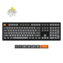 Клавіатура бездротова Keychron K10 Max Keychron Super Banana Switch Black RGB (K10M-H4-UA)