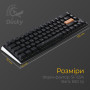 Клавіатура Ducky One 3 SF Cherry MX Brown RGB UA USB Black (DKON2167ST-BUAPXCLAWSC1)
