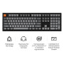 Клавіатура бездротова Keychron K10 Max Keychron Super Banana Switch Black RGB (K10M-H4-UA)