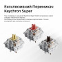 Клавіатура бездротова Keychron K10 Max Keychron Super Banana Switch Black RGB (K10M-H4-UA)