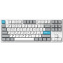 Клавіатура бездротова GamePro Asgard Ragnar Keychron Super Red Switch White (MK285WH)