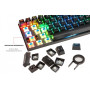 Клавиатура беспроводная Motospeed CK62 Outemu Blue Ukr (mtck62bmb) Black USB/Bluetooth