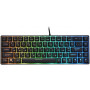 Клавіатура 2E Gaming KG345 RGB 68key USB Transparent