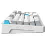 Клавіатура бездротова GamePro Asgard Drakkar Keychron Super Red Switch White (MK305WH)