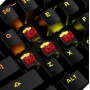 Клавіатура HyperX Alloy MKW100 TTC Red USB RGB ENG/RU Black (4P5E1AX) USB