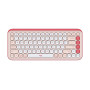 Клавiатура бездротова Logitech Pop Icon Keys Rose (920-013073)