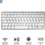 Клавіатура бездротова Trust Bluetooth Basics White (25486)