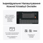 Клавіатура бездротова Keychron C3 Max Super Red Switch Black RGB (C3M-H1-UA)