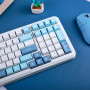 Клавіатура бездротова MCHOSE K99 Sky Blue (K99-1A)