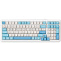 Клавіатура бездротова MCHOSE K99 Sky Blue (K99-1A)