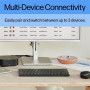 Клавіатура беспроводная HP 350 Compact Multi-Device BT Black (692S8AA)