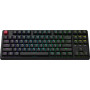 Клавіатура бездротова Keychron C3 Max Super Red Switch Black RGB (C3M-H1-UA)