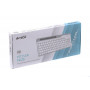 Клавиатура A4Tech Fstyler Ukr FK25 White USB