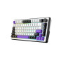 Клавіатура бездротова Hator Hellyberry HK75 Wireless White/Violet