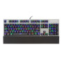 Клавиатура Motospeed CK108 Outemu Blue Ukr (mtck108mb) Silver USB