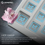 Клавіатура бездротова GamePro Asgard Valhalla QLAB Sakura Switch White With Display (MK160-W-D-QS-PRO)
