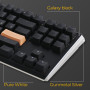 Клавіатура Ducky One 3 TKL Cherry MX Blue RGB UA USB Black (DKON2187ST-CUAPXCLAWSC1)