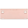 Клавіатура бездротова Epomaker Shadow-S TKL Wisteria Linear Switch Hot-Swap (2.4G/BT/USB) LCD Screen RGB UA Pink (SHS-P-WL)