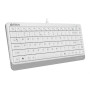 Клавиатура A4Tech FK11 Ukr White USB