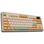 Клавіатура бездротова Ajazz AK870 Jasmine Switch Yellow (AK870-JS-YWG)