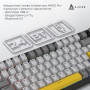 Клавіатура бездротова Ajazz AK820 Pro Flying Fish Switch Black RGB With Screen (AK820PRO-FF-BGY)