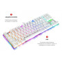 Клавиатура Motospeed K87S Outemu Red (mtk87smr) White USB