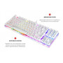 Клавиатура Motospeed K87S Outemu Red (mtk87smr) White USB