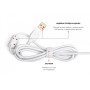 Клавиатура Motospeed K87S Outemu Red (mtk87smr) White USB