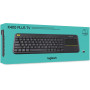 Клавіатура бездротова Logitech K400 Plus Black (920-007145)