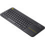 Клавіатура бездротова Logitech K400 Plus Black (920-007145)