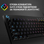Клавиатура Logitech G213 Prodigy Ukr (920-010740) Black USB