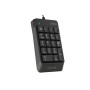 Цифровой клавиатурный блок A4Tech Fstyler FK13 Grey USB